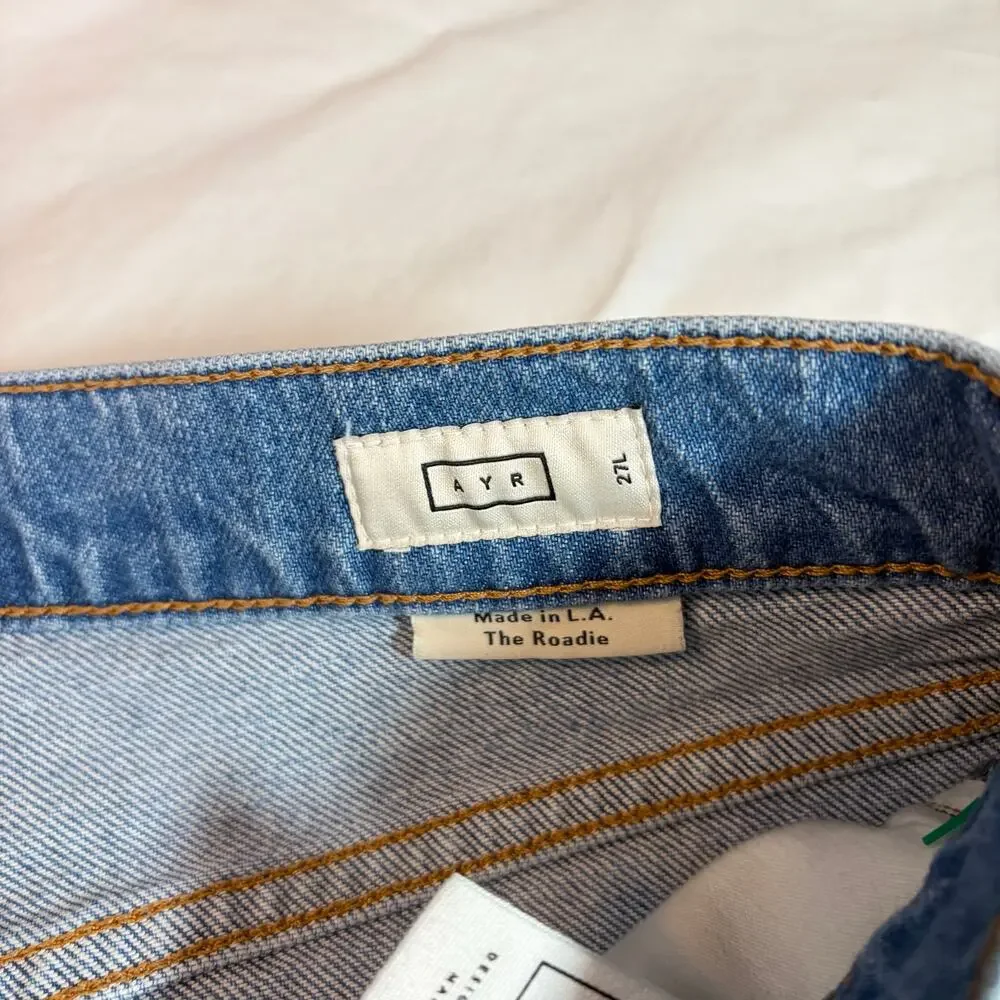 AYR Light Blue Straight Leg Jeans